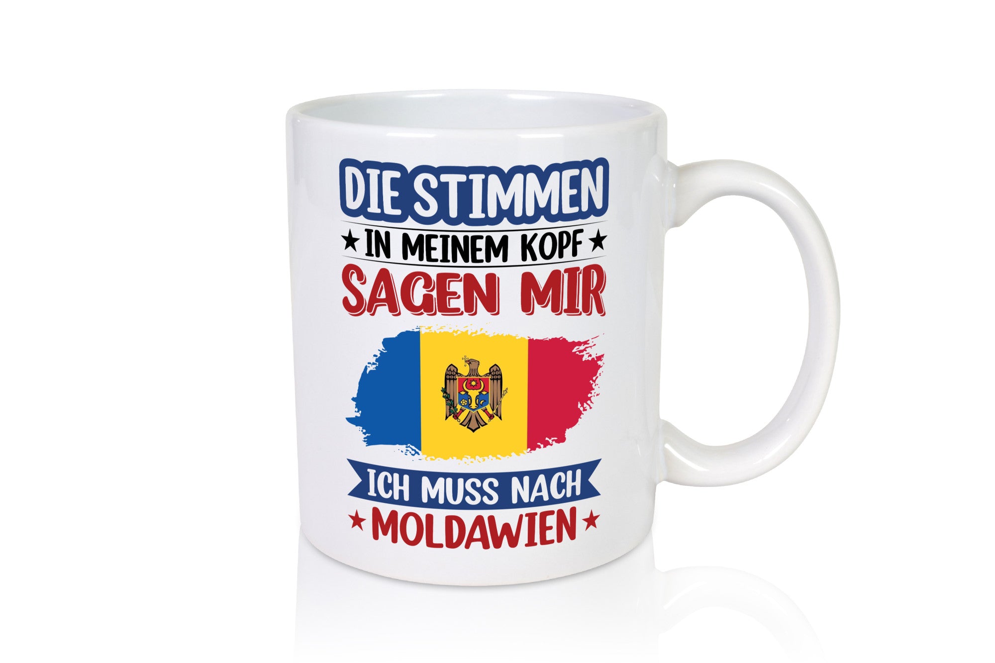 Moldawien | Urlaub Stimmen in meinem Kopf Traumland lustig Humor Geschenkidee