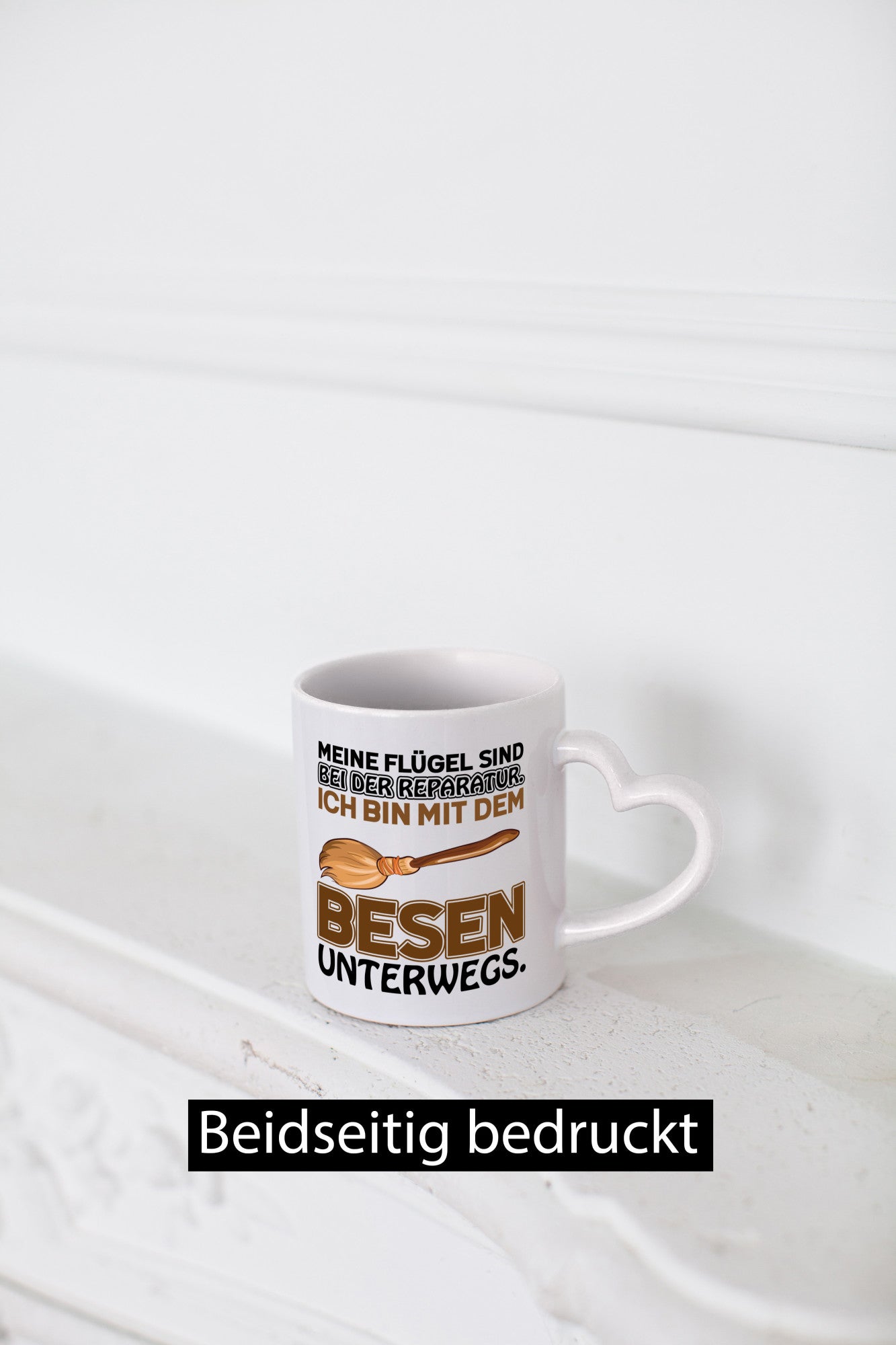 Flügel Reperatur lustig Humor Geschenkidee Geschenk Tasse