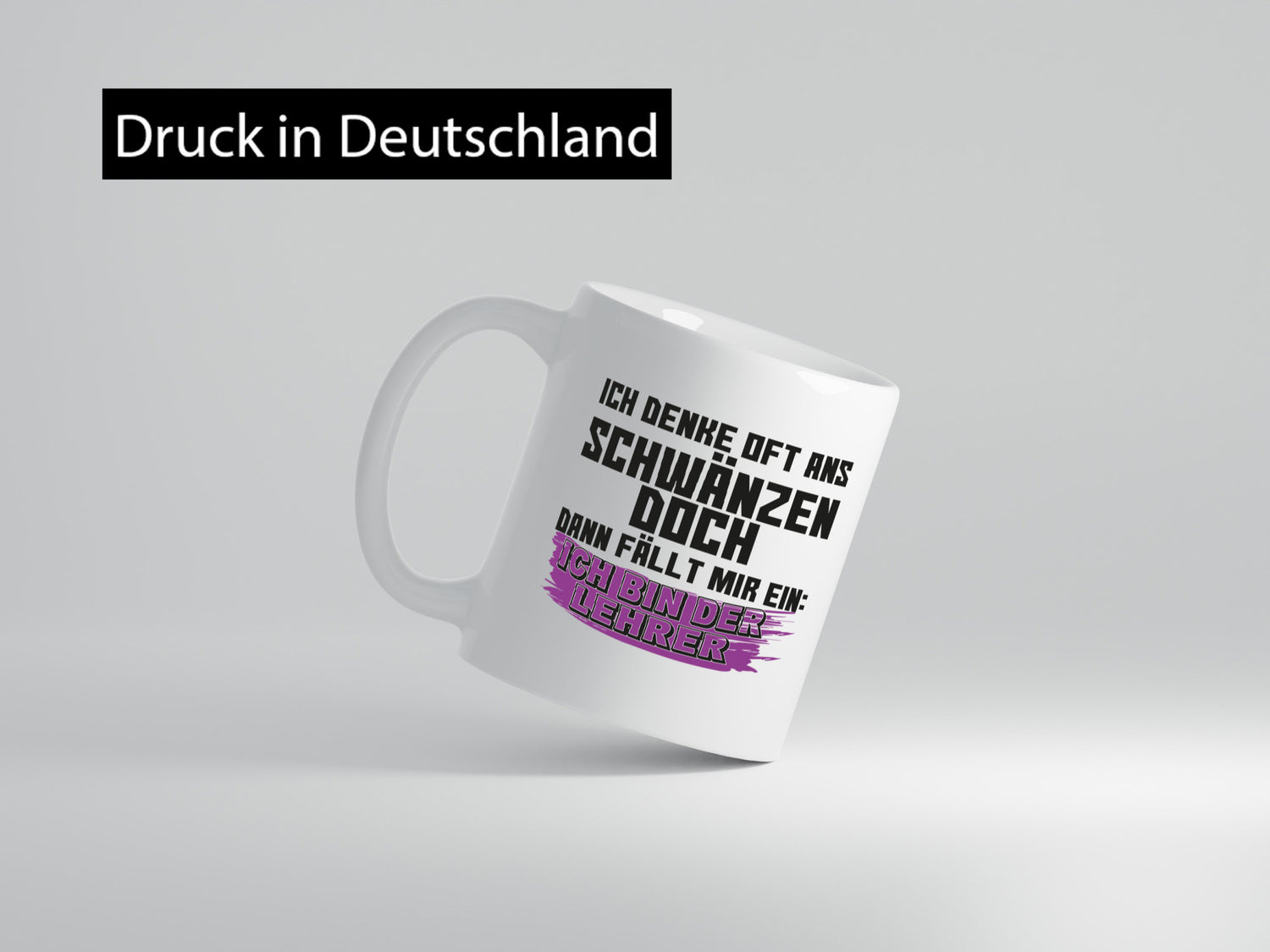 Ich bin der Lehrer | Beruf Tasse Schule Humor Geschenkidee Arbeit Kollegen Büro