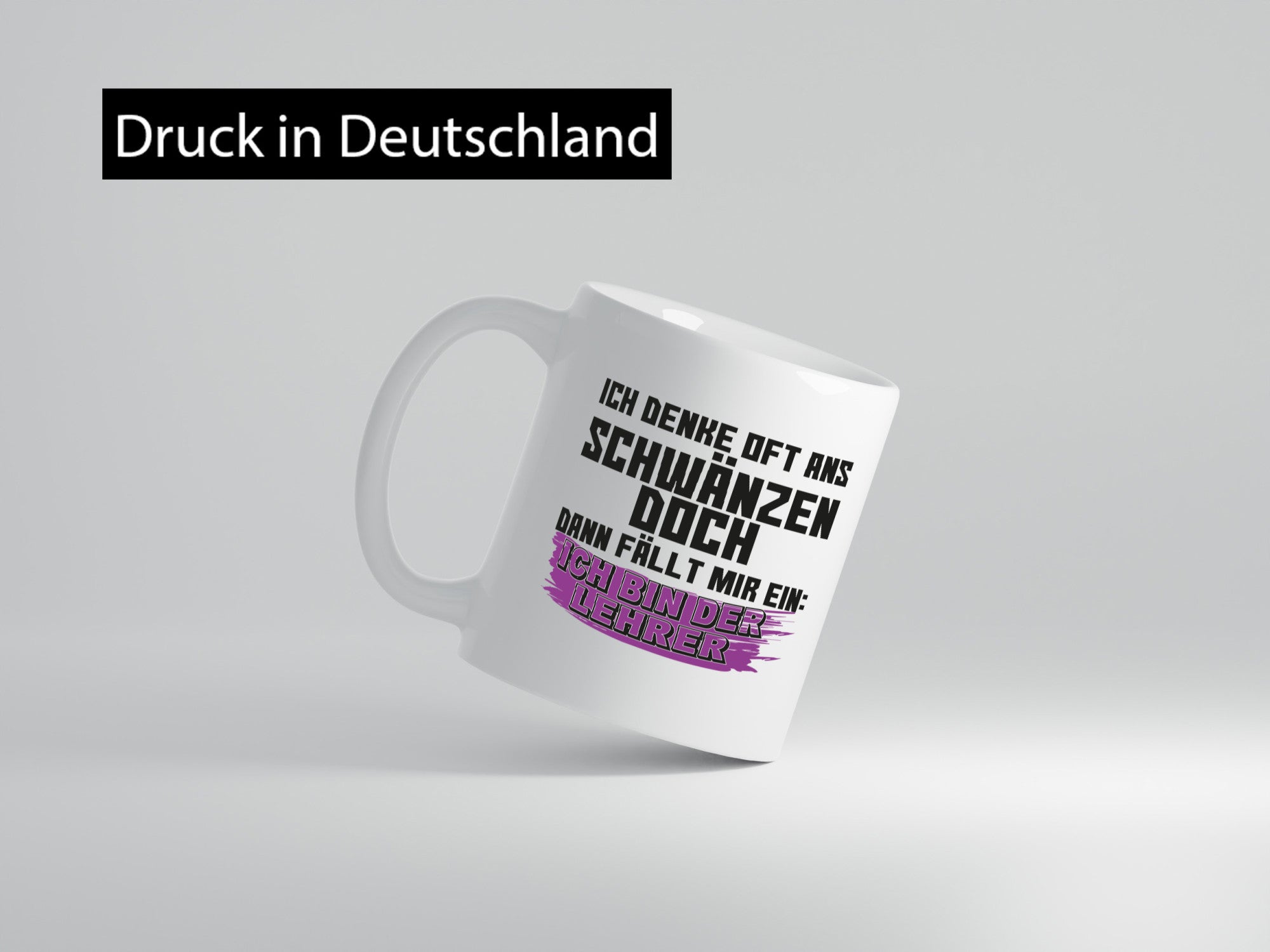 Ich bin der Lehrer | Beruf Tasse Schule Humor Geschenkidee Arbeit Kollegen Büro