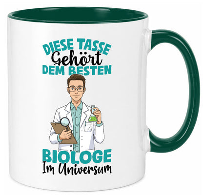 Im Universum: Biologe | Biologie Naturforscher Humor Geschenkidee Tasse