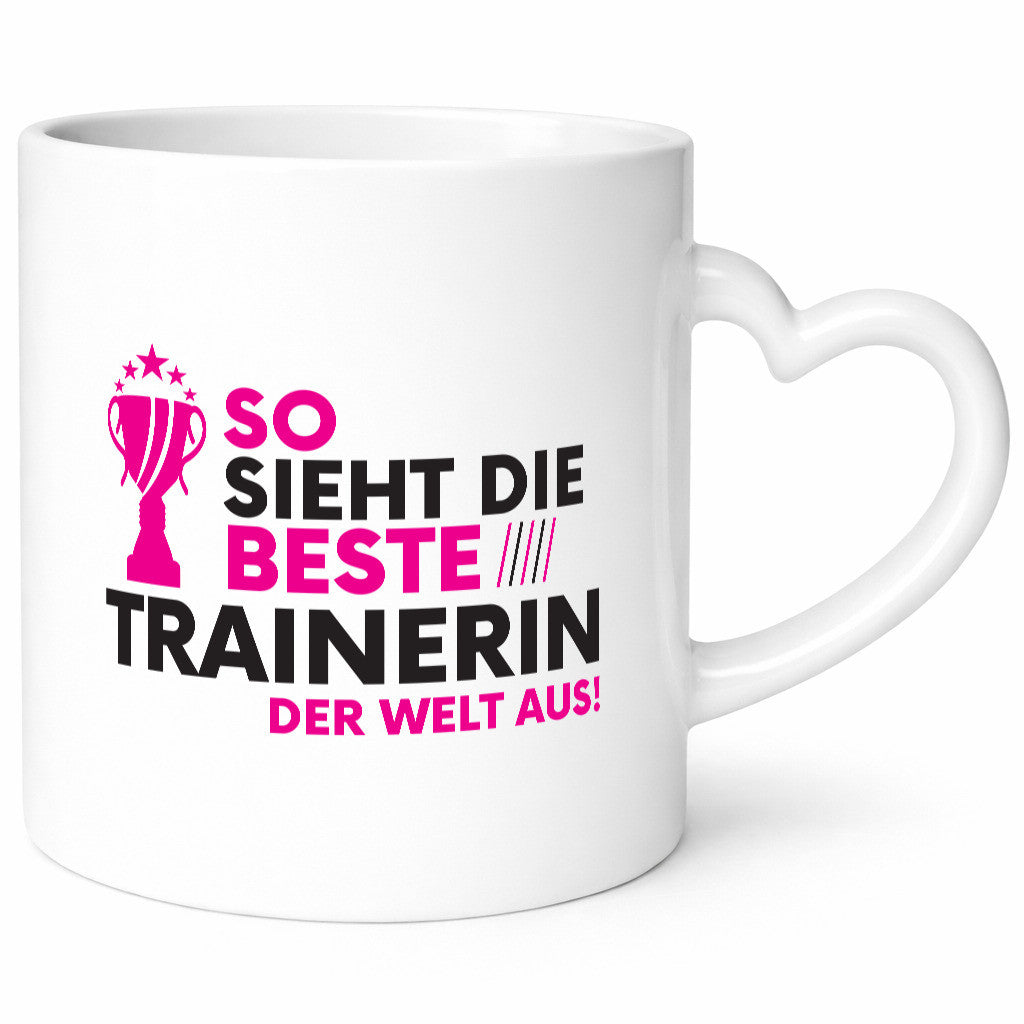 Die Weltbeste Trainerin | Sportverein Humor lustig Geschenkidee Geschenk Tasse