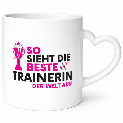 Die Weltbeste Trainerin | Sportverein Humor lustig Geschenkidee Geschenk Tasse