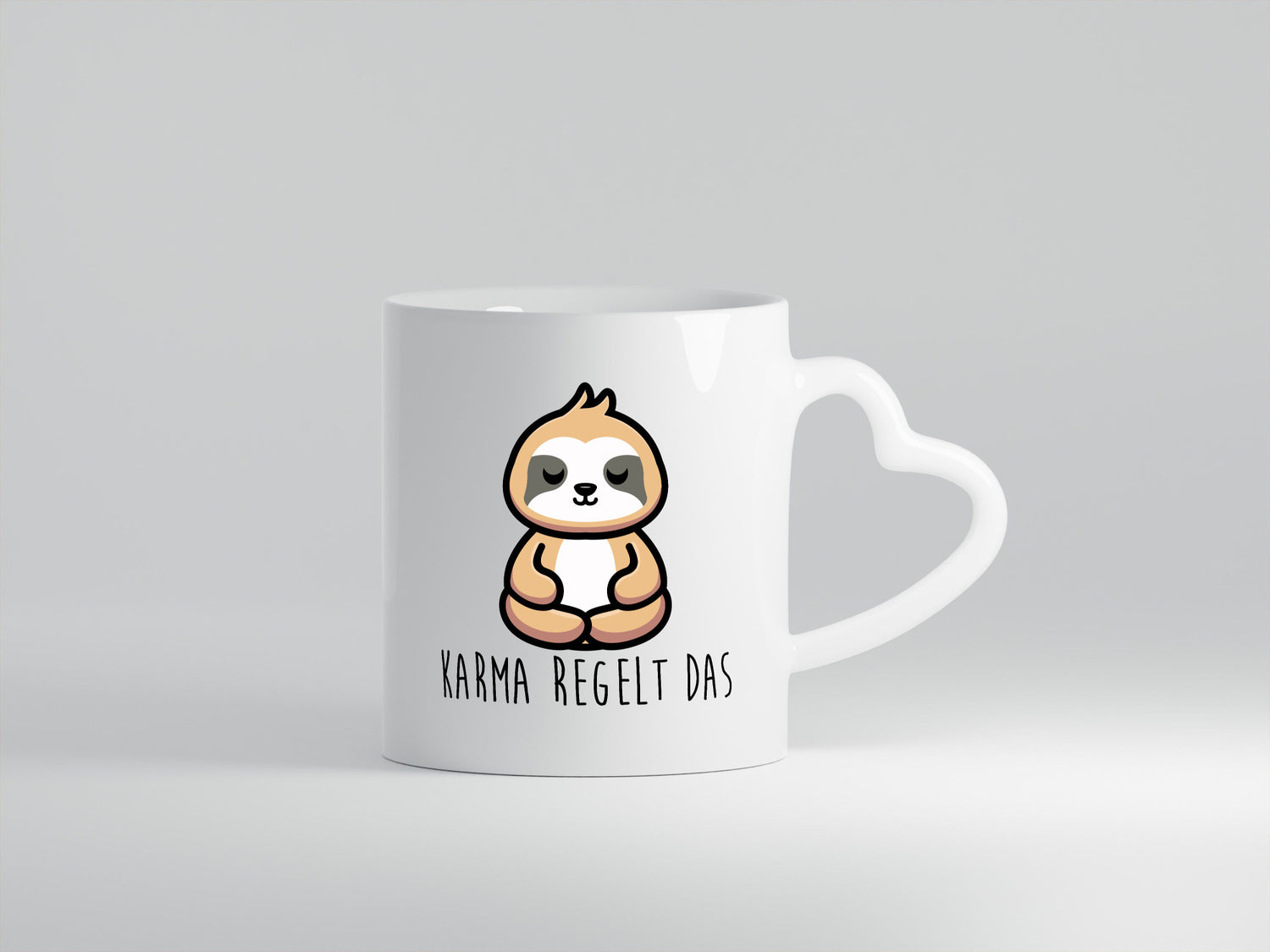 Karma regelt das | Yoga Faultier Meditation Chillen Geschenk Tierliebhaber