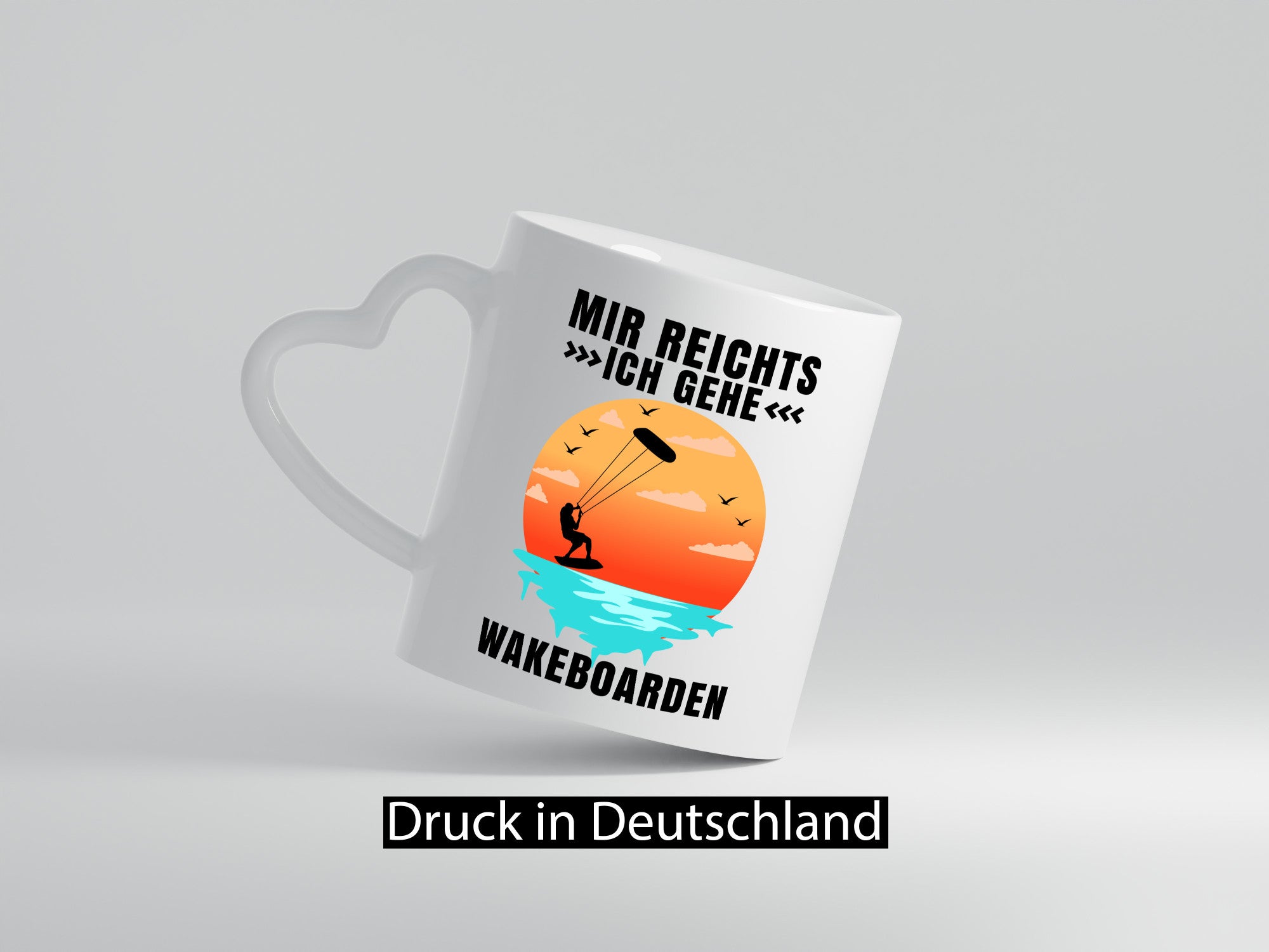Mir reichts ich geh wakeboarden | Wakeboard v2 lustig Humor Geschenkidee