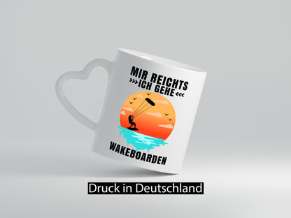 Mir reichts ich geh wakeboarden | Wakeboard v2 lustig Humor Geschenkidee