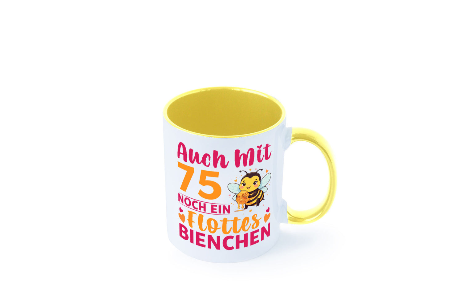75. Geburtstag | Flottes Bienchen 75 Jahre v2 Geschenk Geschenkidee lustiger