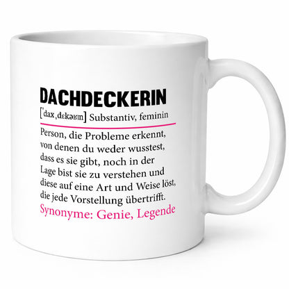 Dachdeckerin | Frauen Beruf Dachbau Hausbau lustiger Spruch Geschenk Arbeit
