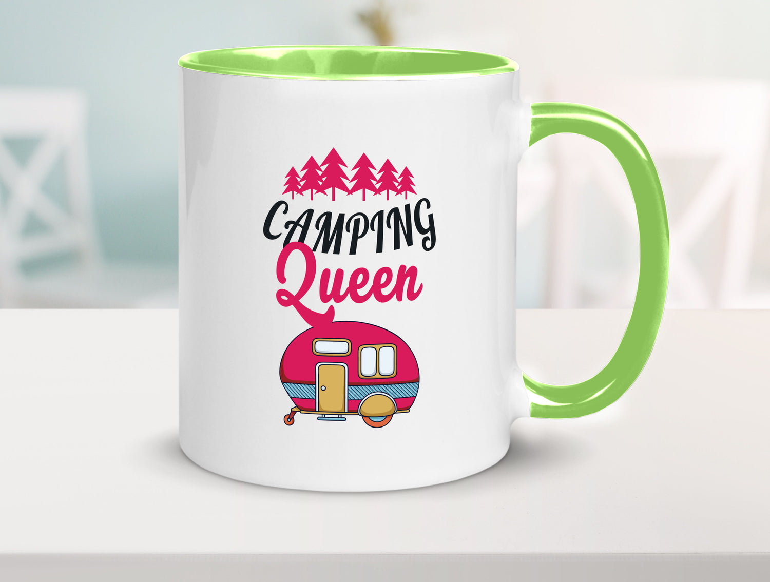 Camping Queen | Natur Lagerfeuer Geschenk Humor Geschenkidee lustiger Spruch
