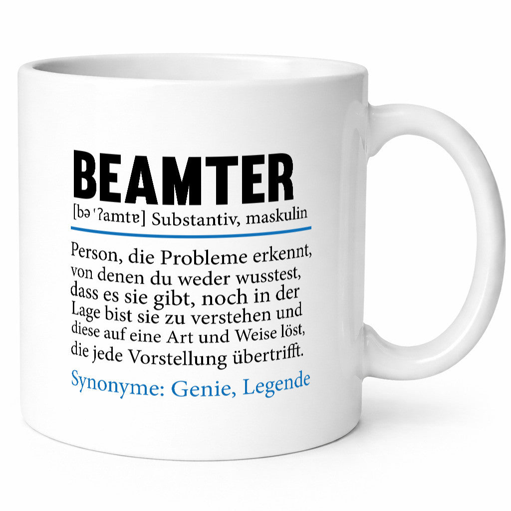 Beamter | Beruf Verbeamtung öffentlicher Dienst Humor Arbeit Kollegen Büro