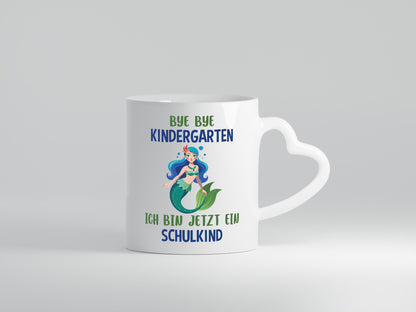 Bye Kindergarten | Schulkind Einschulung Geschenkidee Humor Tasse