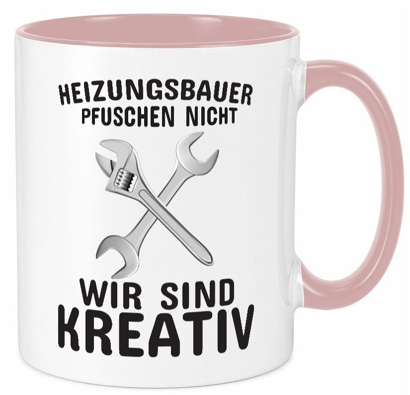 Heizungsbauer | Beruf Tasse Heizungsinstallateur lustig Arbeit Kollegen Büro