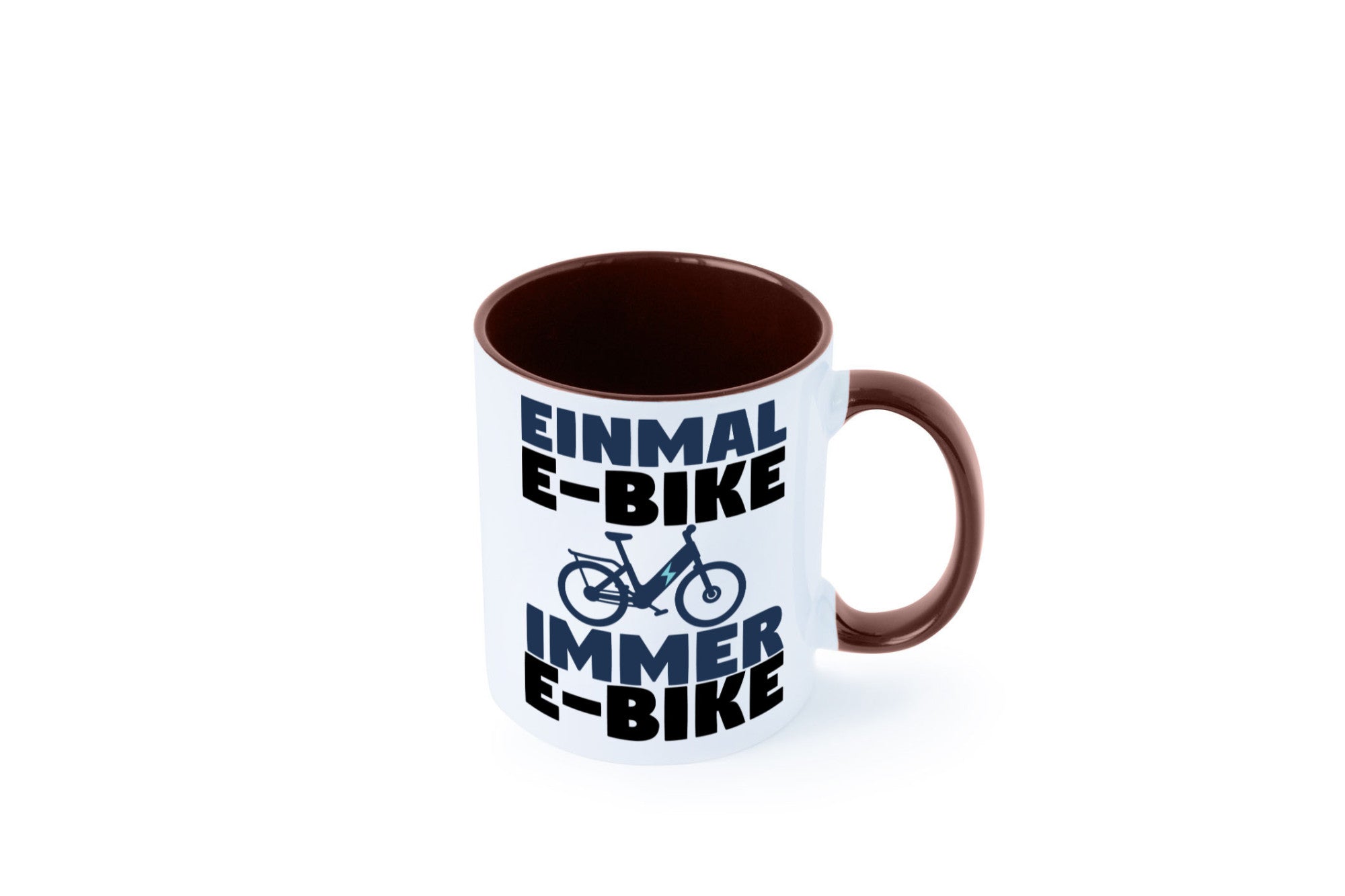 E-Bike Fahrer | Radfahrer Tasse Fahrrad Elektrorad lustiger Spruch Geschenk