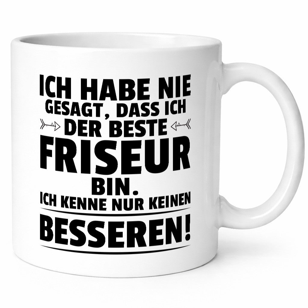 Der beste Friseur | Lustige Geschenkidee für Friseure | Geschenk Tasse