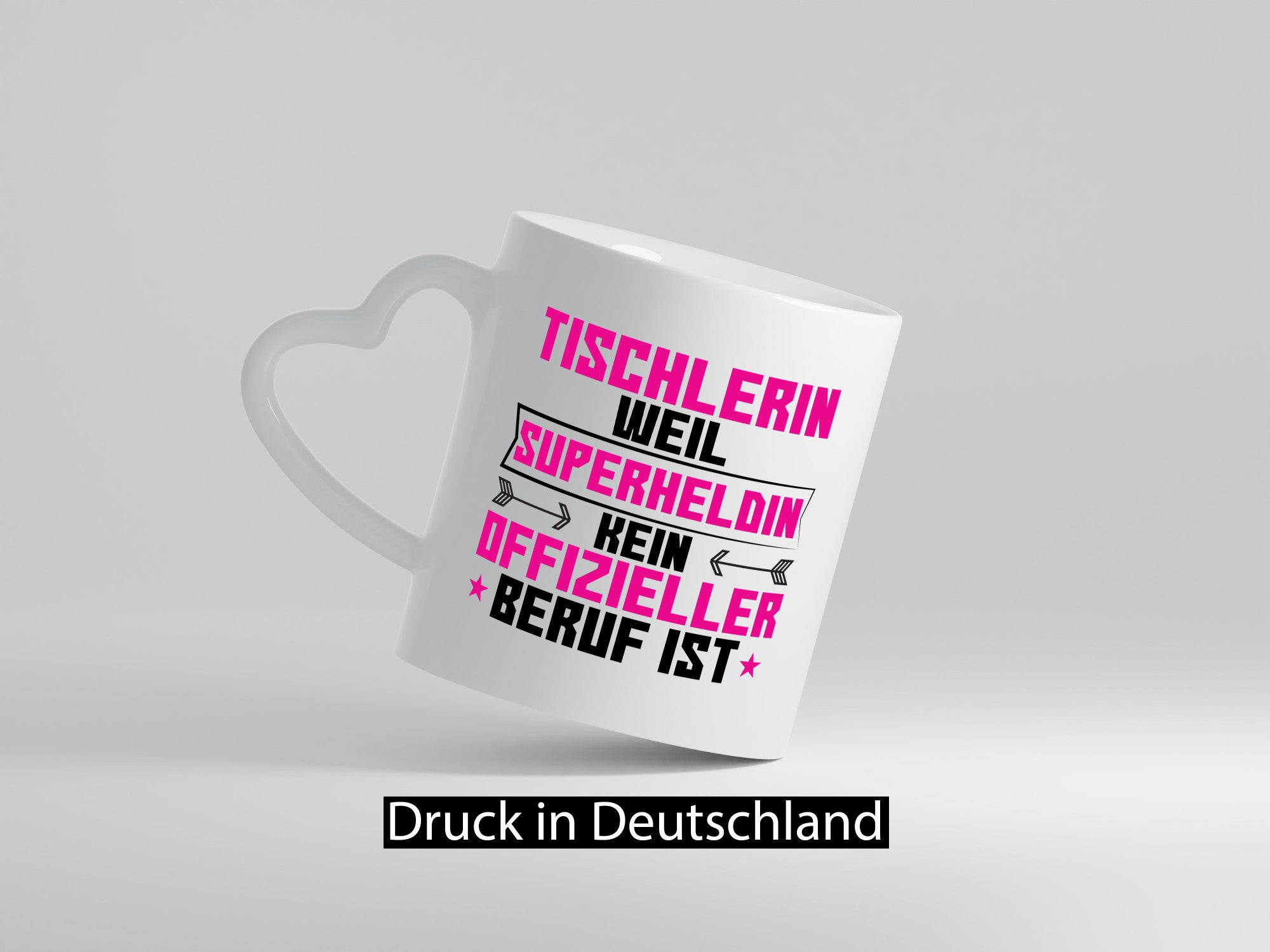Superheldin Tischlerin | Tischlerei Geschenkidee Humor Tasse