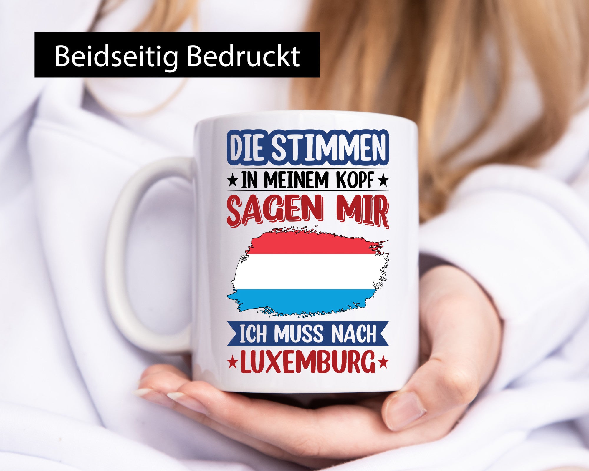 Luxemburg | Urlaub Stimmen in meinem Kopf Traumland lustig Humor Geschenkidee