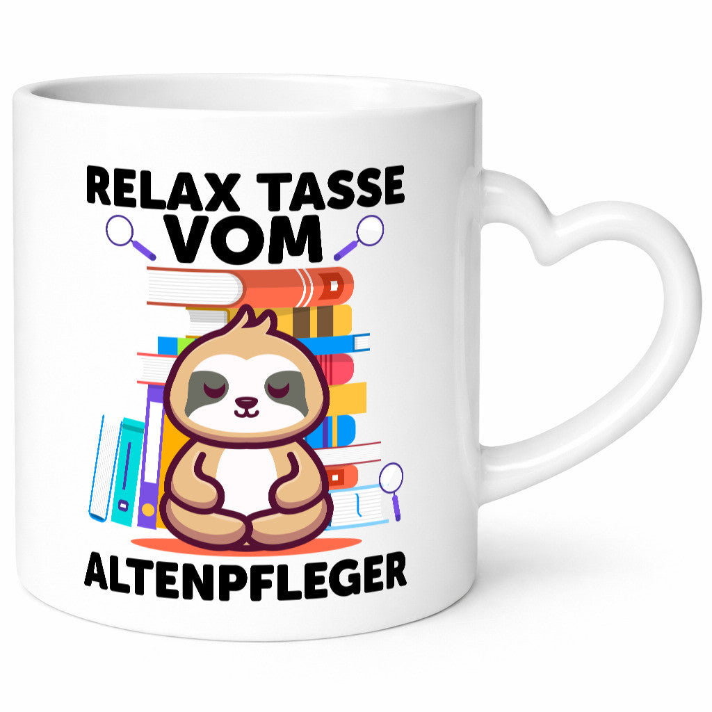 Relax Tasse: Altenpfleger | Pflegepersonal Geschenk Humor Geschenkidee lustiger