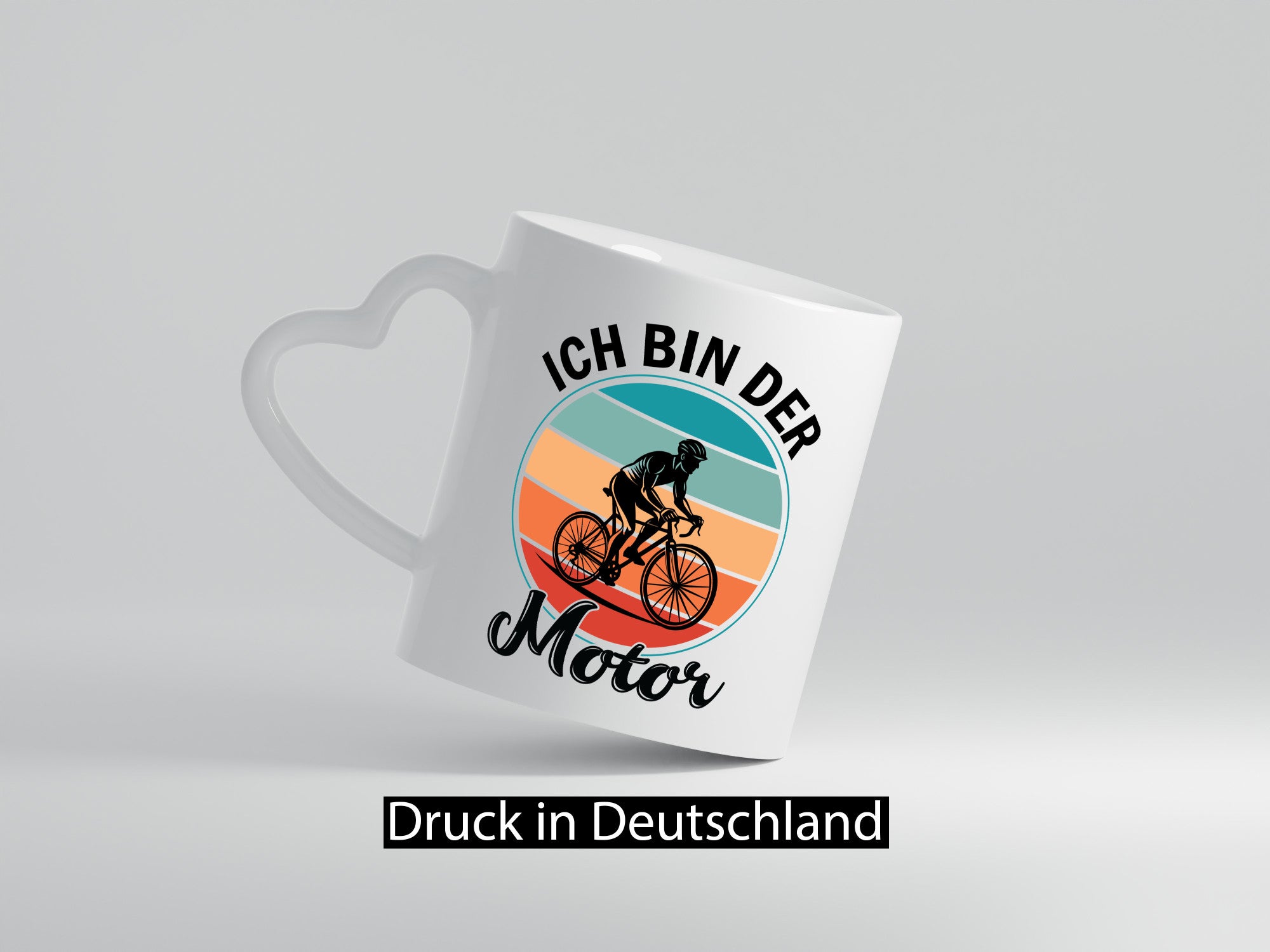 Ich bin der Motor | Mountenbike Fahrrad lustiger Spruch Geschenk Humor