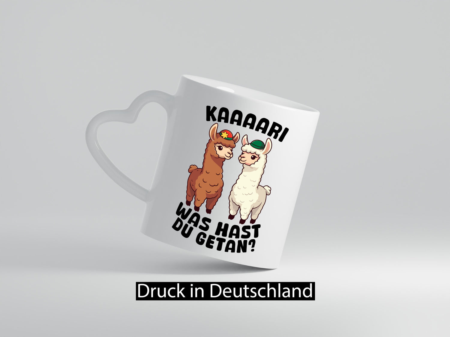 Lamas | Karl was hast du getan Lustiges Lama Geschenk Humor Geschenkidee