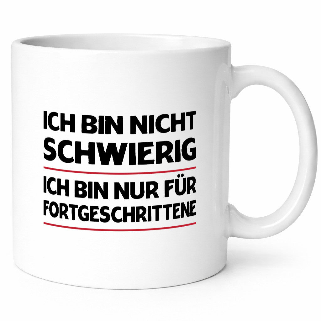 Ich bin nicht schwierig | Bürohumor Statement Geschenk Arbeit Kollegen Büro