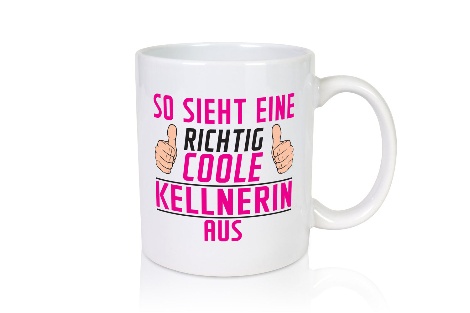 Richtig Coole Kellnerin | Beruf kellnern Bedienung lustig Arbeit Kollegen Büro