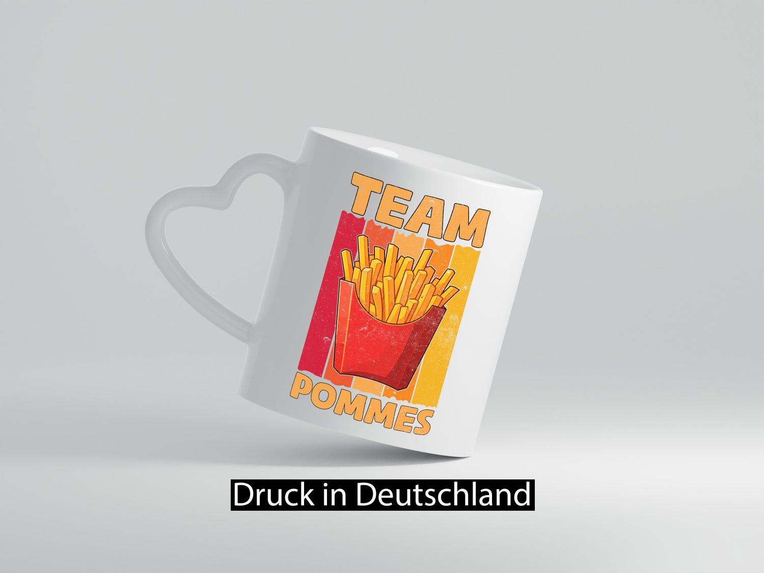 Team Pommes | Frites Liebhaber Humor Geschenkidee Tasse