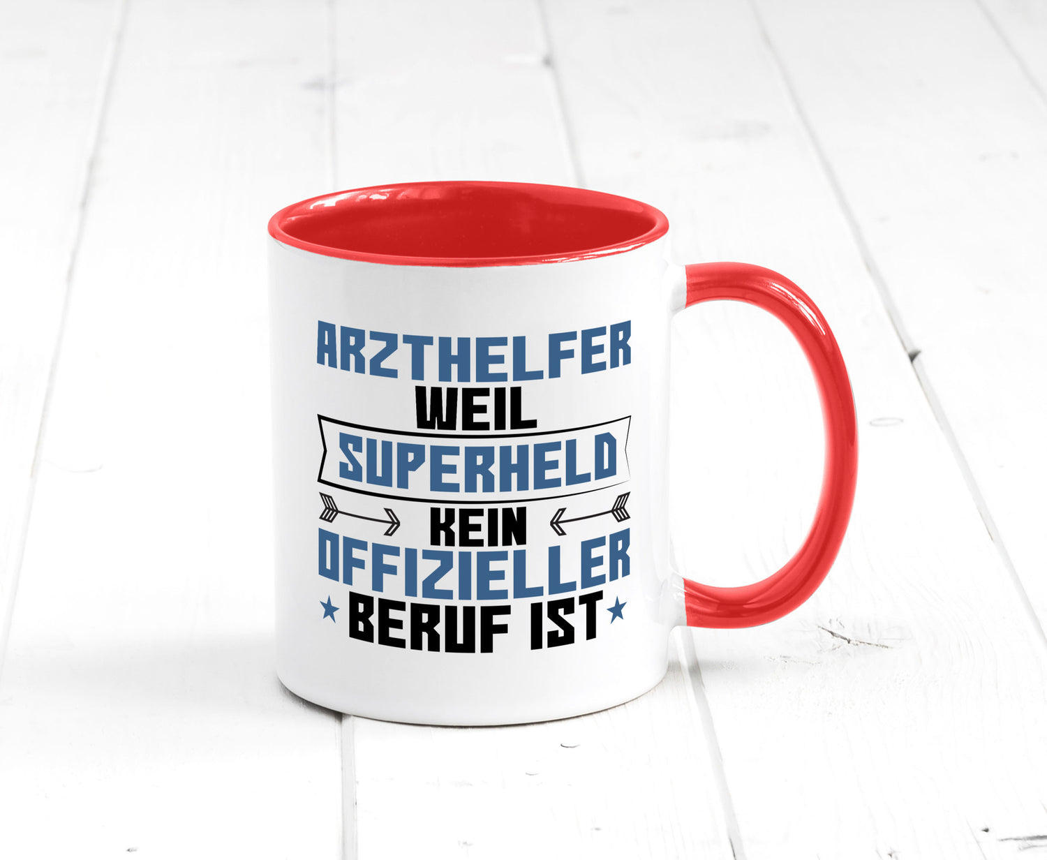 Superheld Arzthelfer | Fachangestellter Medizin Geschenk Humor Geschenkidee