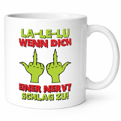 La Le Lu | Weihnachten Weihnachtsmuffel Lichter vl3 Geschenkidee Humor Tasse