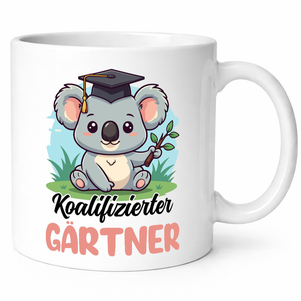 Koalifizierter Gärtner | Gartenbau Geschenk Humor Geschenkidee lustiger Spruch