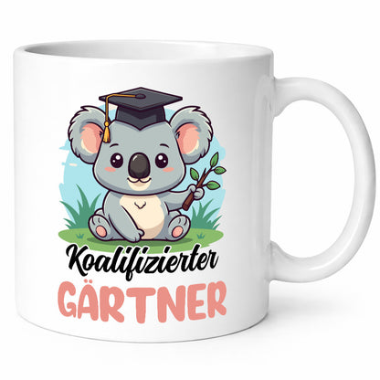Koalifizierter Gärtner | Gartenbau Geschenk Humor Geschenkidee lustiger Spruch