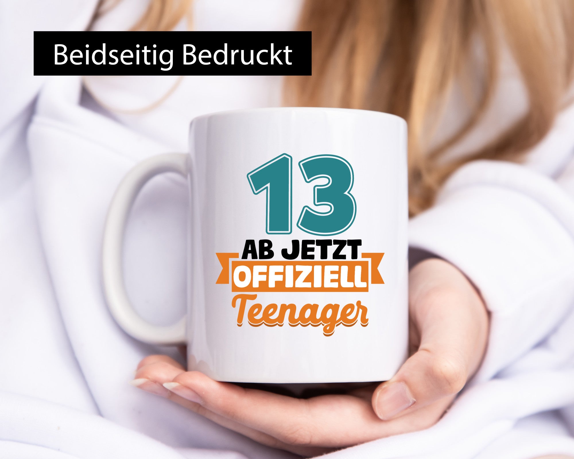 13. Geburtstag | Mädchen Tasse Teenager Spruch vl1 Humor Geschenkidee
