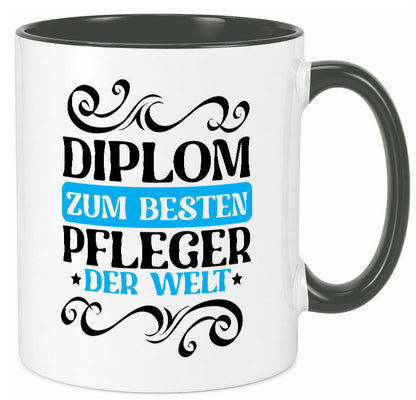 Bester Pfleger der Welt | Altenpfleger Pflegekraft lustig Humor Geschenkidee