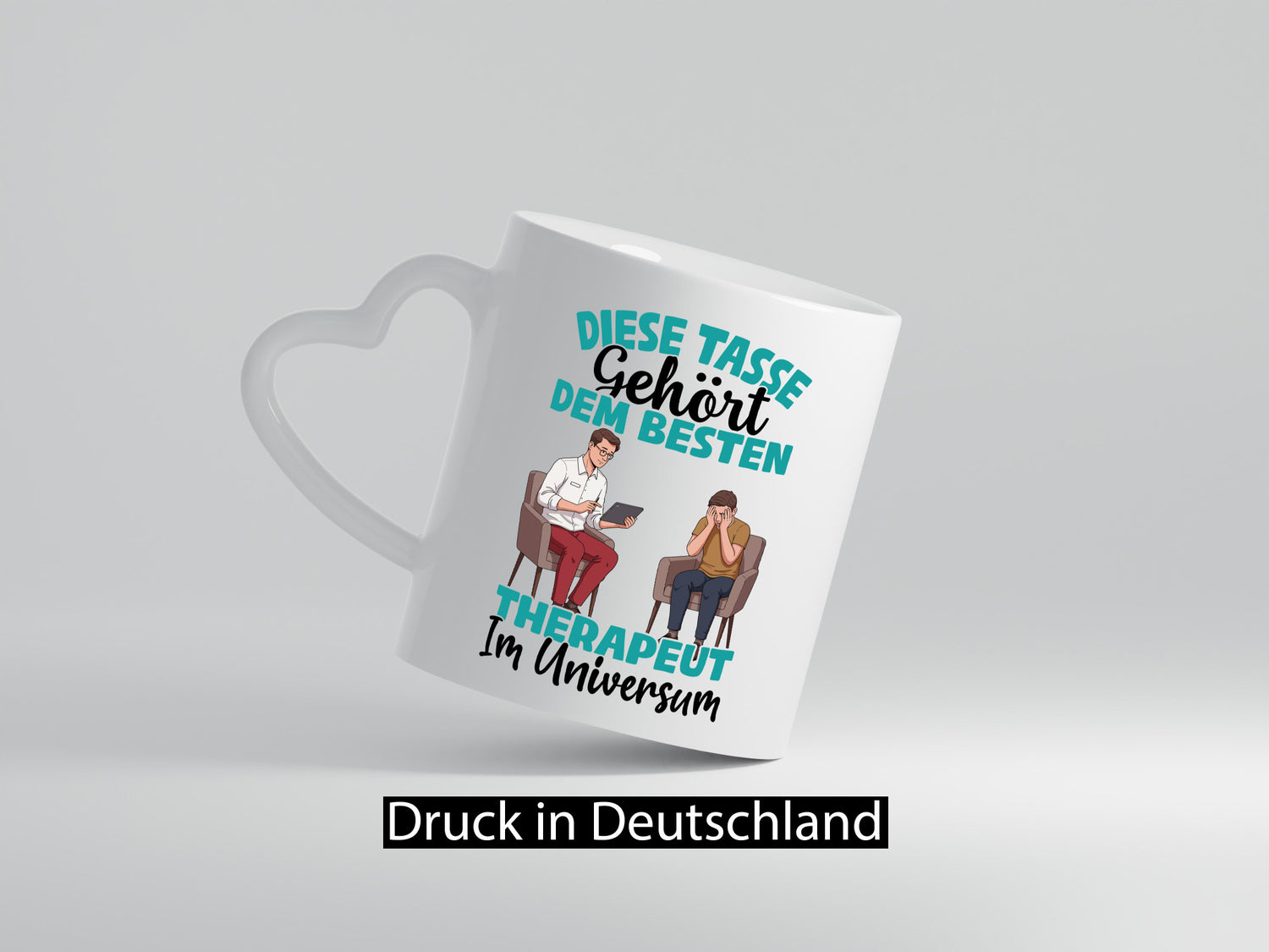 Im Universum: Therapeut | Psychotherapie Therapie Humor Geschenkidee Tasse
