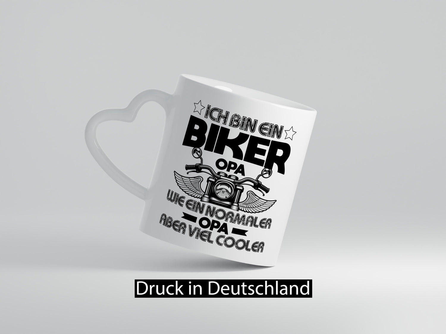 Ich bin ein Biker Opa |Viel cooler als normale Opas Geschenk Familie
