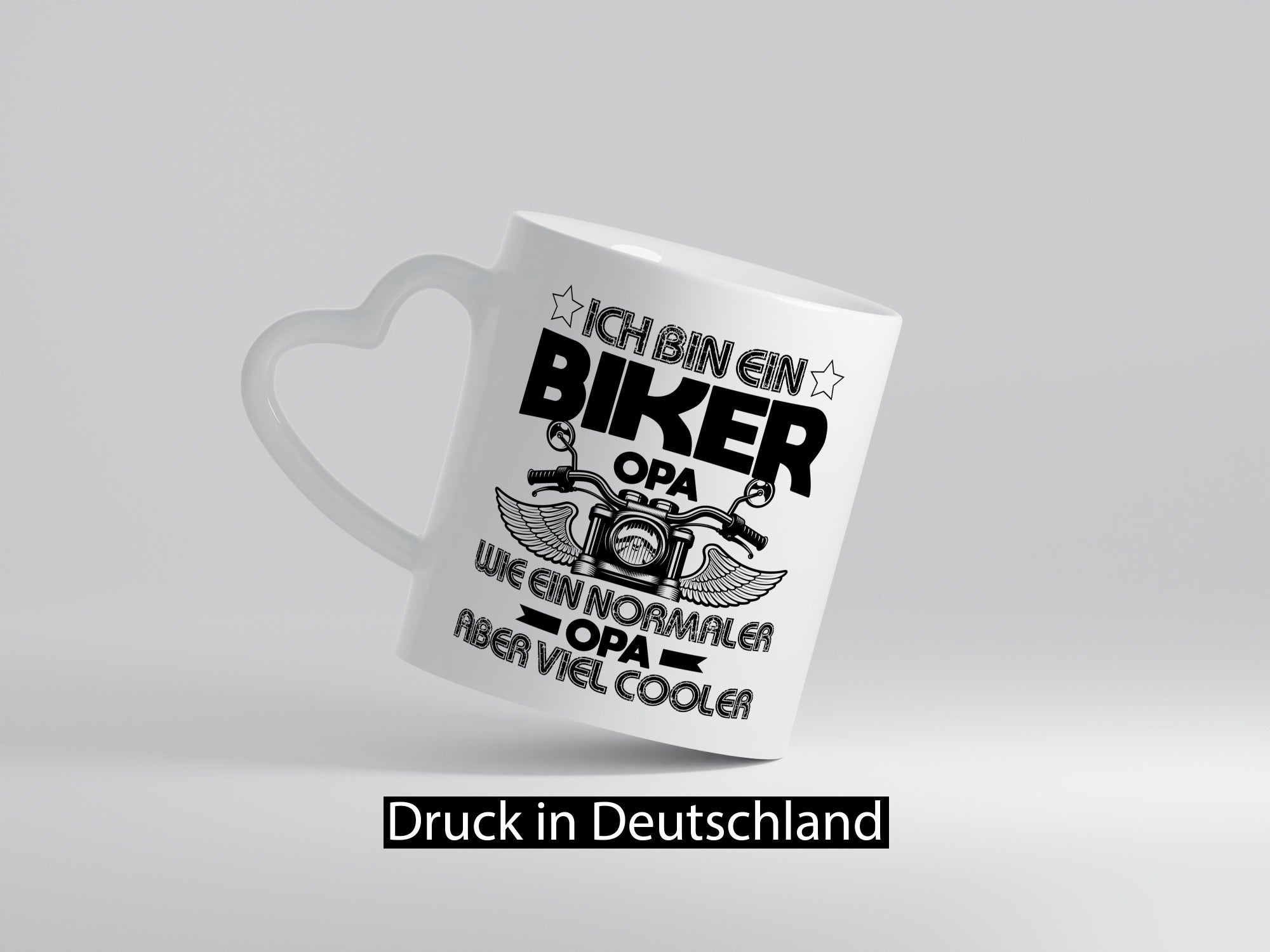 Ich bin ein Biker Opa |Viel cooler als normale Opas Geschenk Familie