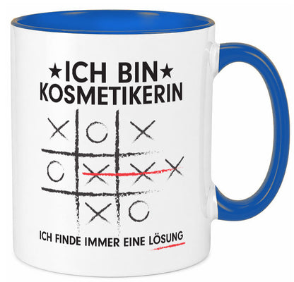 Löse Probleme: Kosmetikerin | Kosmetik Stylistin Geschenk Humor Geschenkidee
