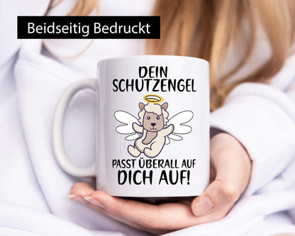 Dein Schutzengel passt auf | Sheepworld Schaf Comic Geschenk Humor Geschenkidee