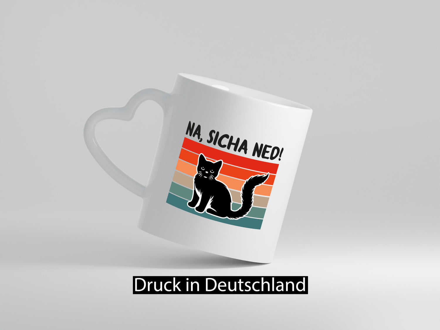 Na sicher ned | Katze Faule Katzenliebhaber Geschenk Tierliebhaber Humor