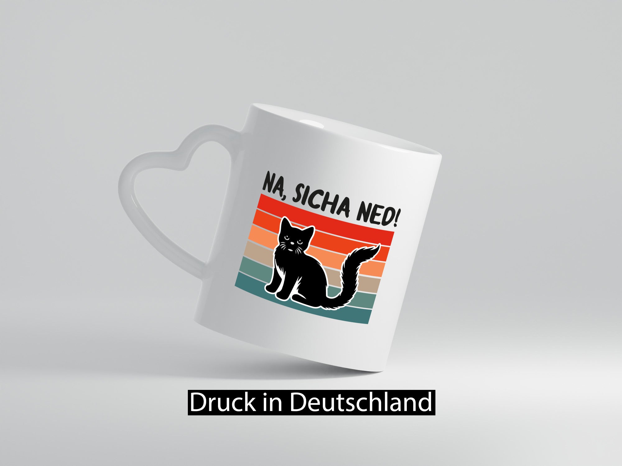 Na sicher ned | Katze Faule Katzenliebhaber Geschenk Tierliebhaber Humor