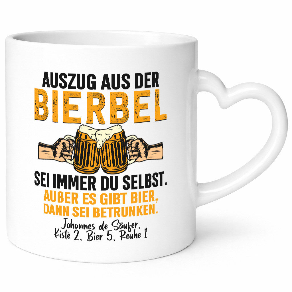 Auszug aus der Bierbel | Bierliebhaber Bier trinker lustiger Spruch Geschenk
