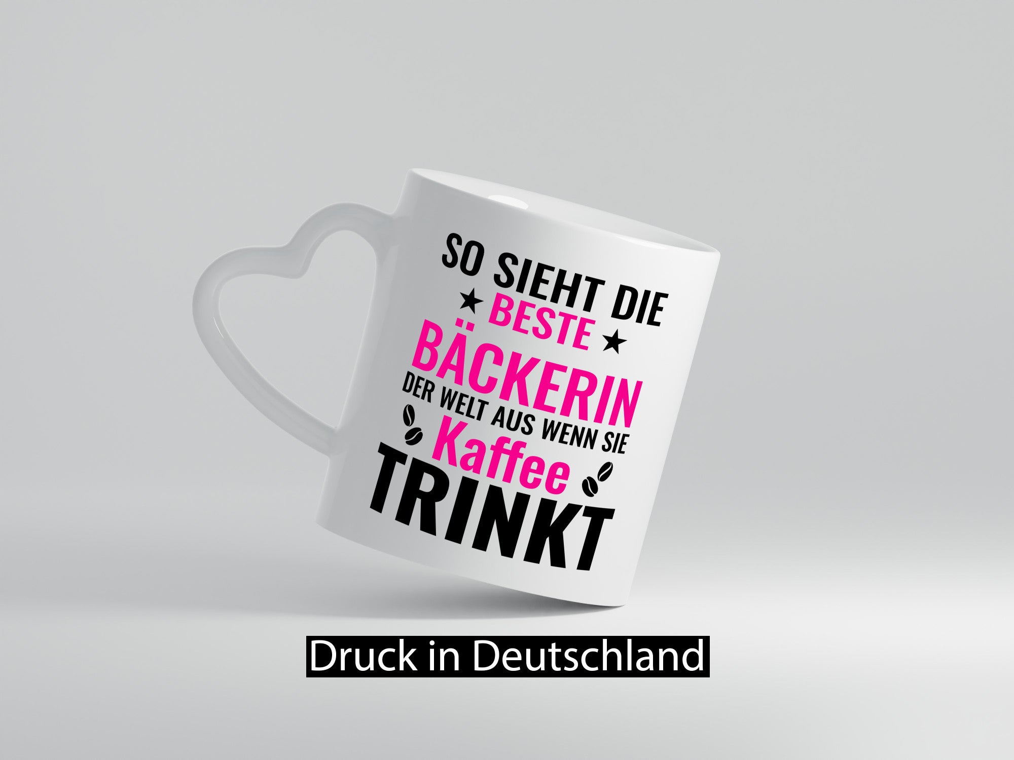Kaffee trinkt: Bäckerin | Bäckerei Frauen Backen lustiger Spruch Geschenk Humor