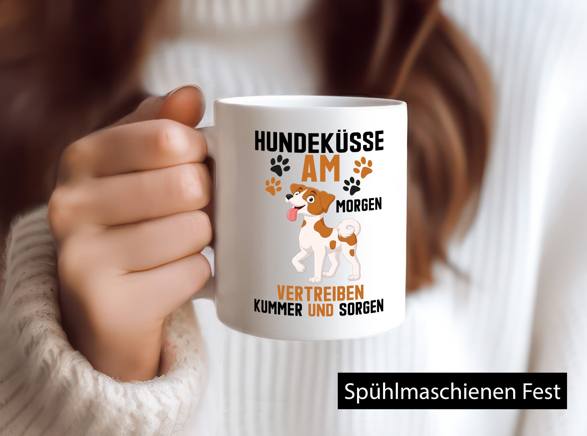 Hundeküsse am Morgen| Hundeliebhaber | Ich liebe meinen Hund Geschenk