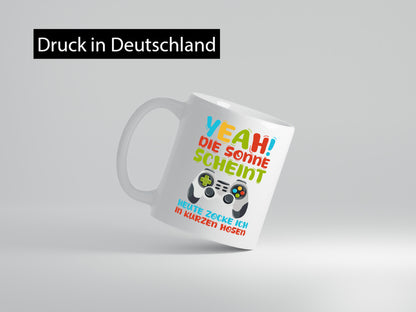 Sommer | in Kurze Hosen Zocken Zocker Gamer lustig Humor Geschenkidee Geschenk