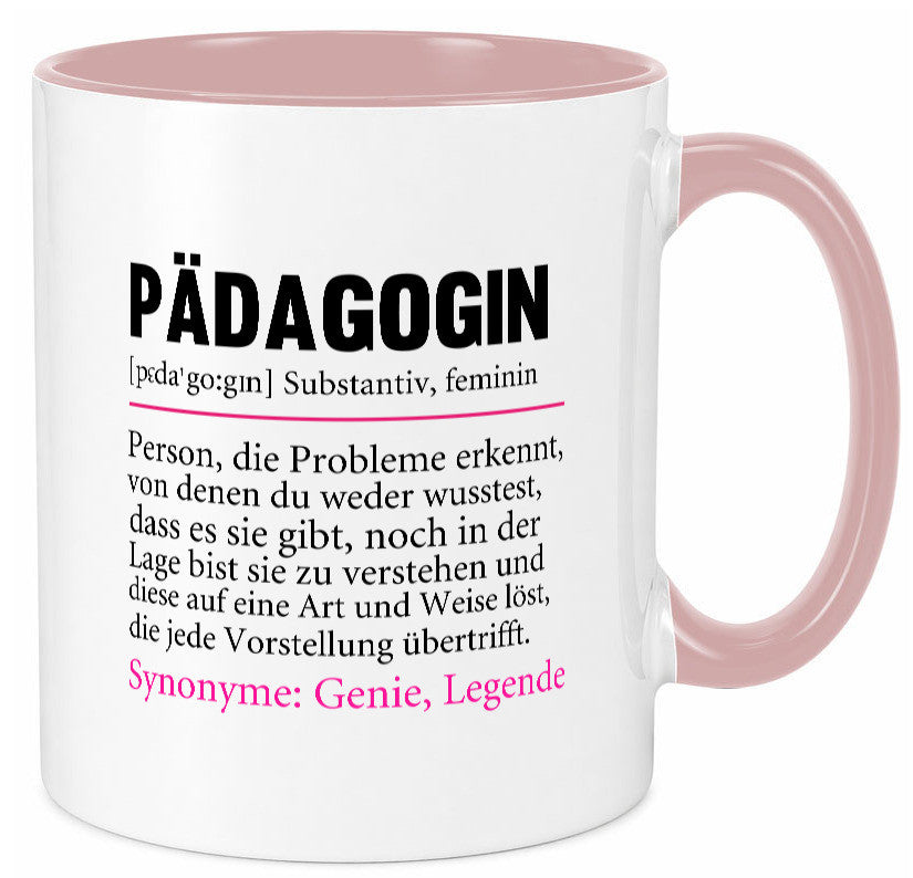 Pädagogin | Spruch lustig Humor Pädagogik v2 Geschenk Geschenkidee lustiger