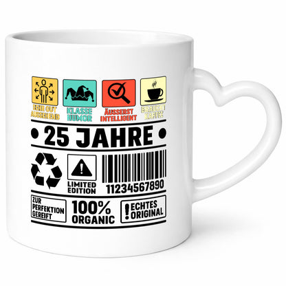 25. Geburtstag | 25 Jahre Humor Limited Edition lustiger Spruch Geschenk