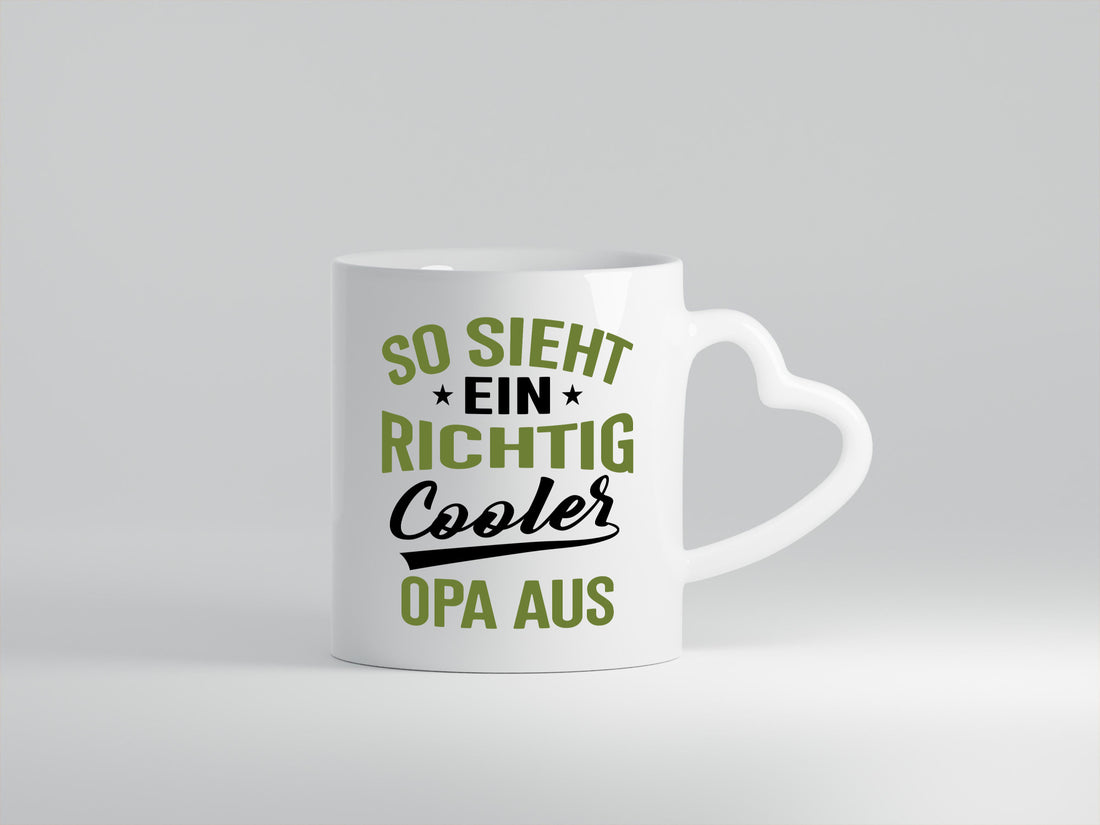 So sieht ein richtig Cooler Opa aus | Großvater Geschenkidee Familie Humor Tasse