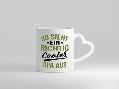 So sieht ein richtig Cooler Opa aus | Großvater Geschenkidee Familie Humor Tasse