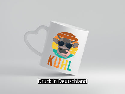 Kuhl | Kuh mit Sonnenbrille Stier Bauernhof Landwirt lustiger Spruch Geschenk