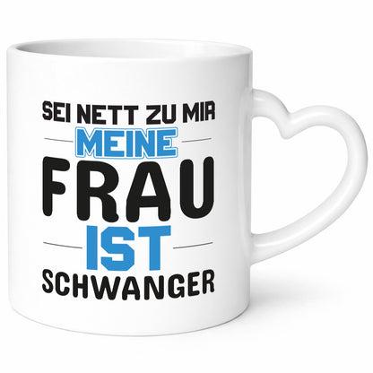 Meine Frau ist schwanger | Männer Tasse Statement Geschenk Humor Geschenkidee