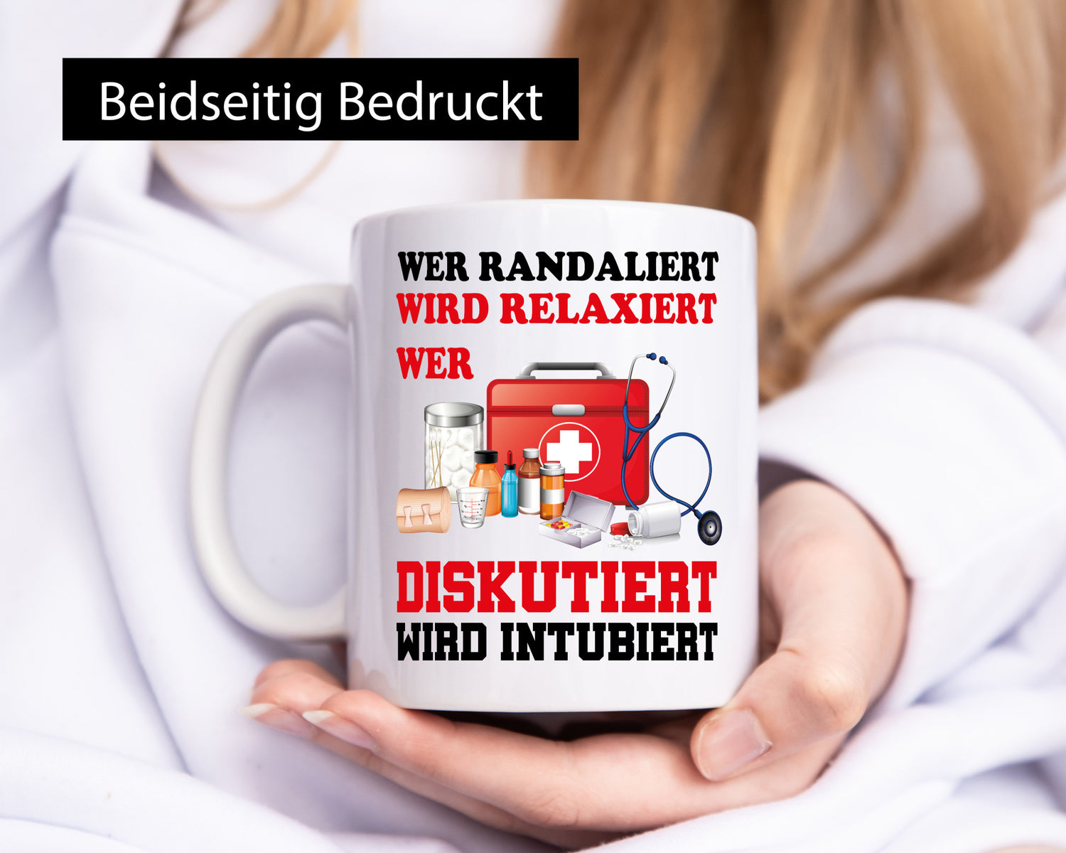 Krankenschwester Geschenkidee Humor Tasse